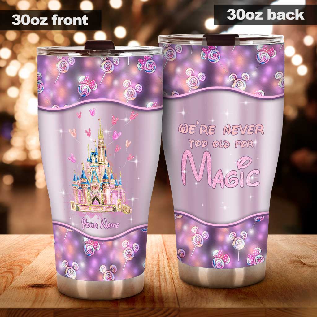 Magical Mouse Ears - Personalized Mouse Tumbler