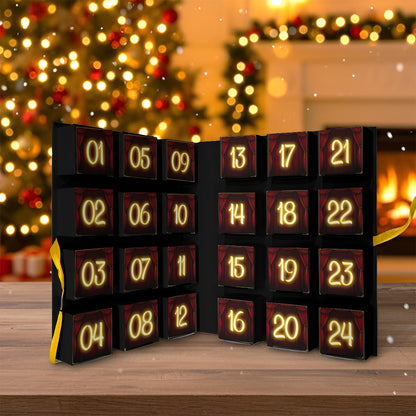 Musical Theatre - Personalized Wicked Movie Folded Advent Calendar With Ornaments
