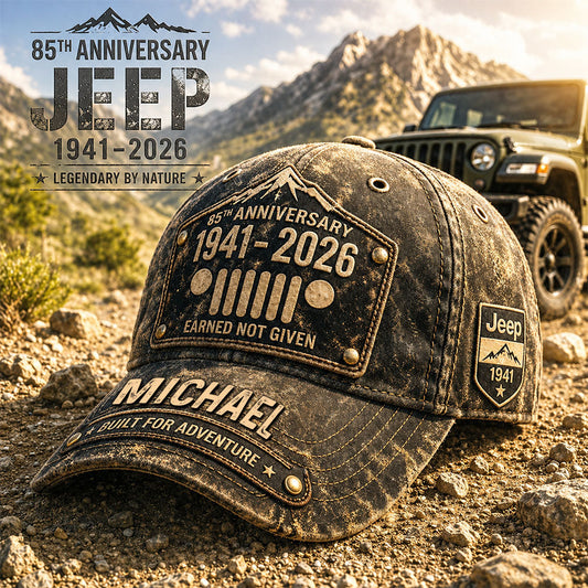 Jeep 85th Anniversary - Personalized Car Classic Cap