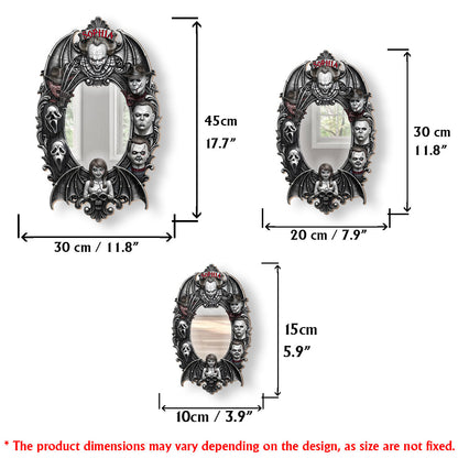Cool Guys - Personalized Horror Character Wall Hanging Mirror