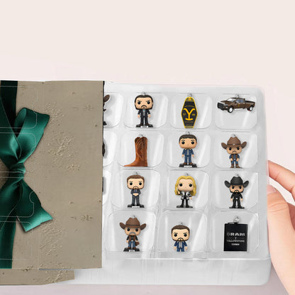 Get Ripped - Personalized Movie Advent Calendar With Ornaments
