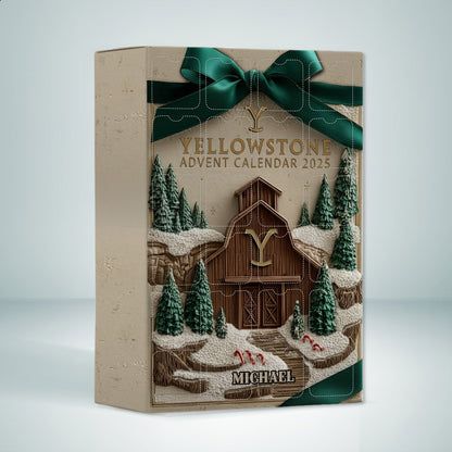 Get Ripped - Personalized Movie Advent Calendar With Ornaments