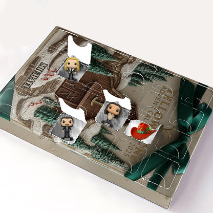 Get Ripped - Personalized Movie Advent Calendar With Ornaments