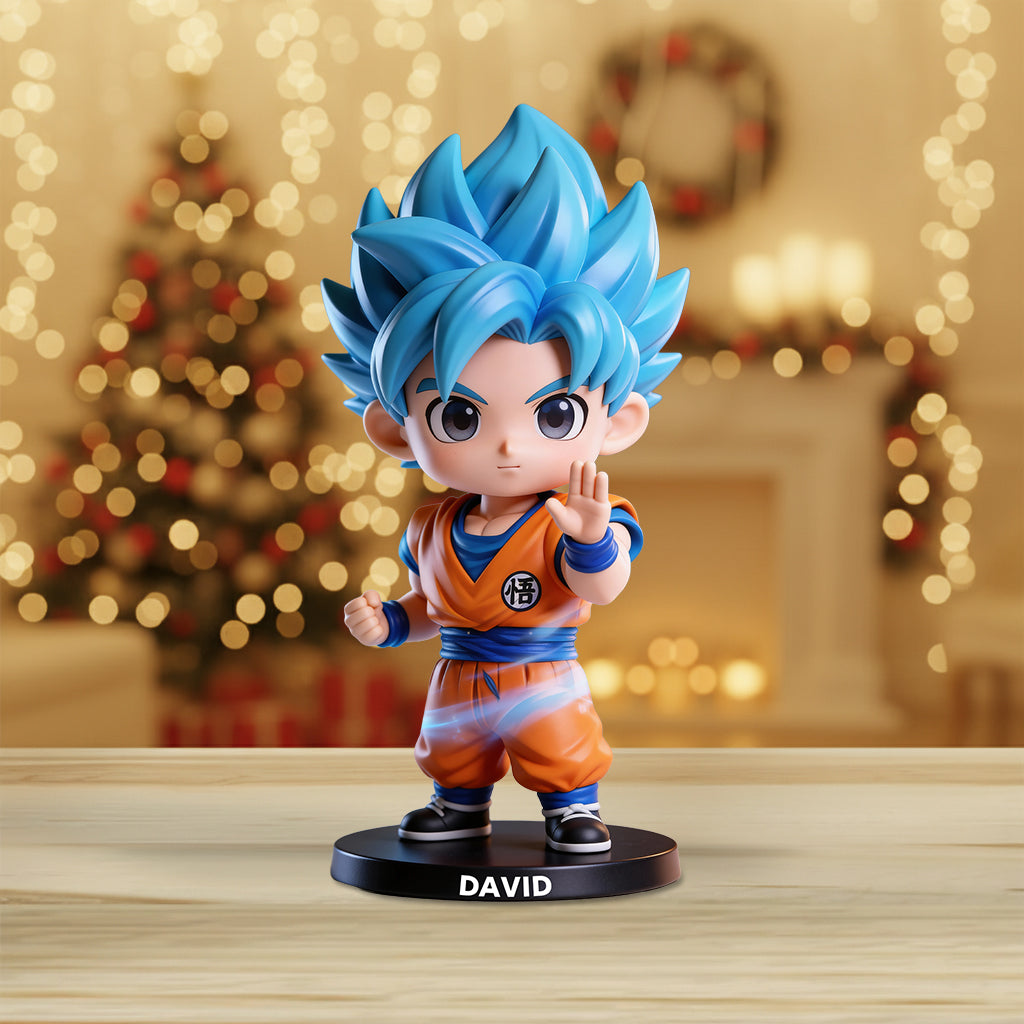 Anime Chibi Style, Anime Fan Gift Idea - Personalized Seven Balls Custom Shaped Acrylic Plaque