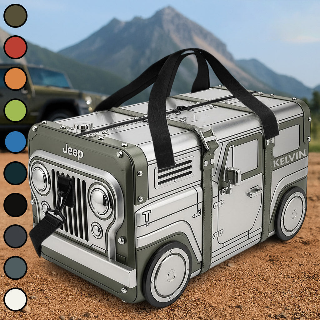 The Overland Voyager - Personalized Car Duffle Bag