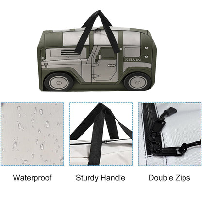 The Overland Voyager - Personalized Car Duffle Bag