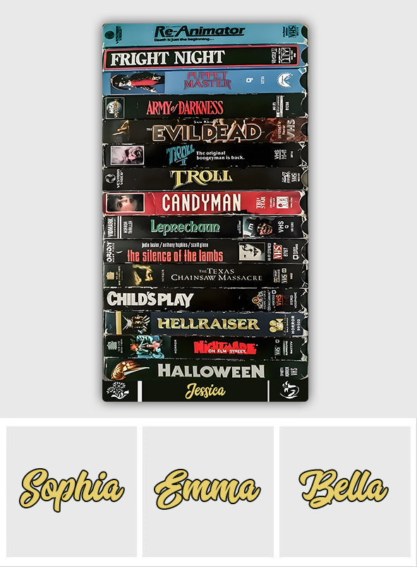 Horror Movie - Personalized Horror Character Rug