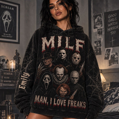 Classic Halloween Horror Characters - Personalized Horror Character All Over Shirt
