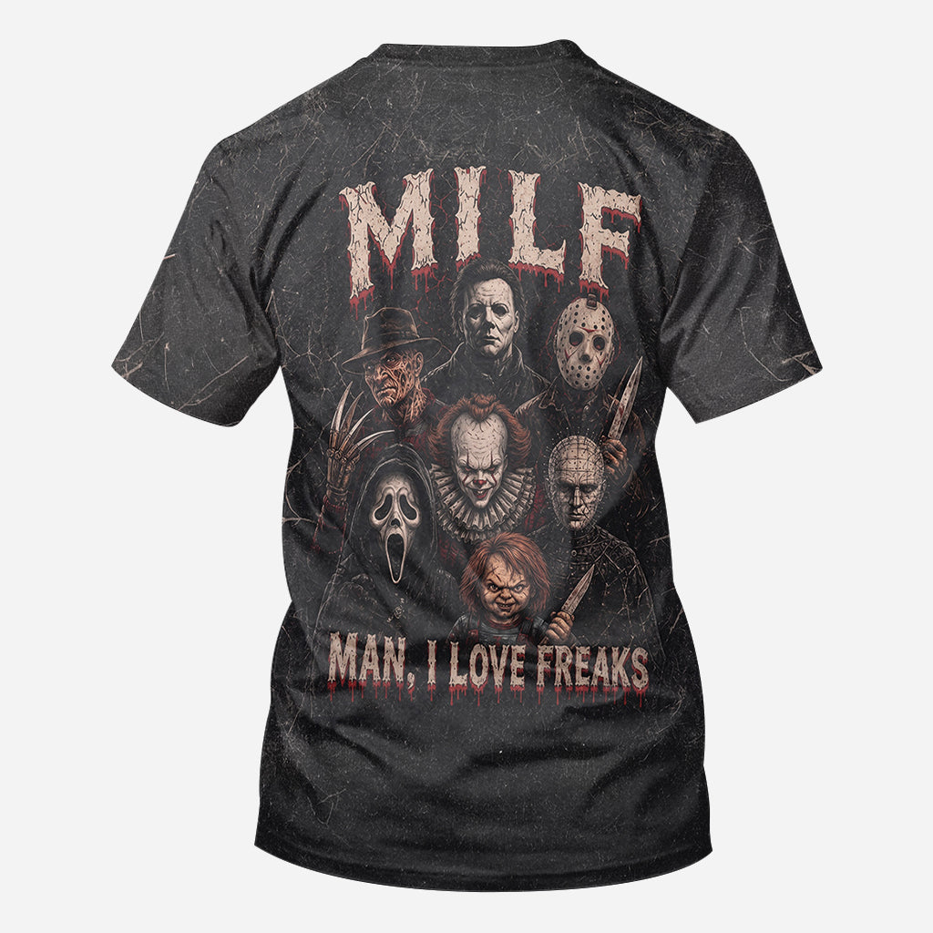 Classic Halloween Horror Characters - Personalized Horror Character All Over Shirt