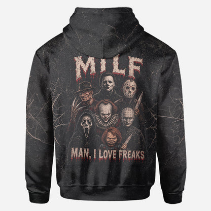 Classic Halloween Horror Characters - Personalized Horror Character All Over Shirt