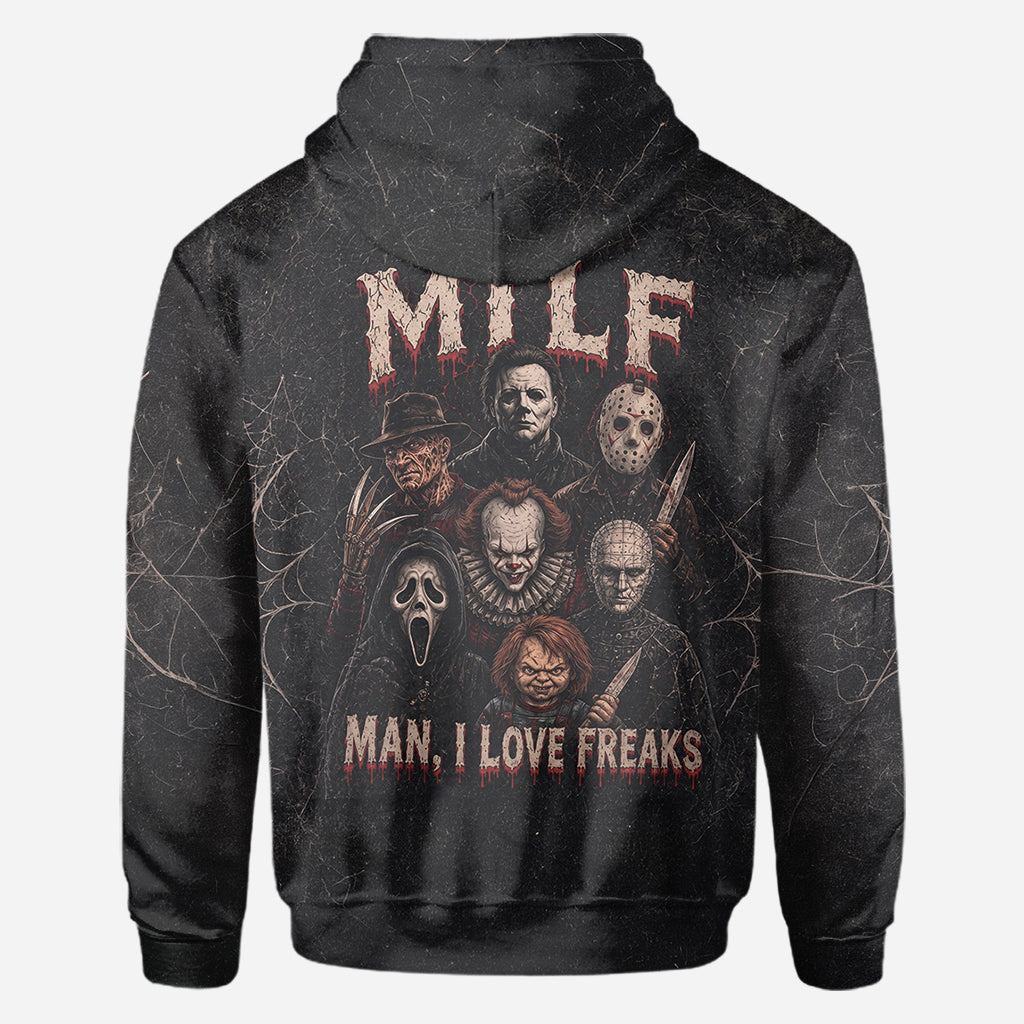 Classic Halloween Horror Characters - Personalized Horror Character All Over Shirt