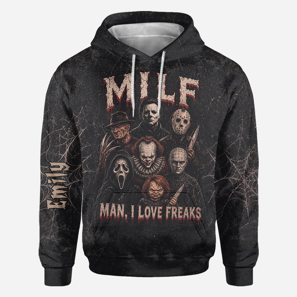 Classic Halloween Horror Characters - Personalized Horror Character All Over Shirt
