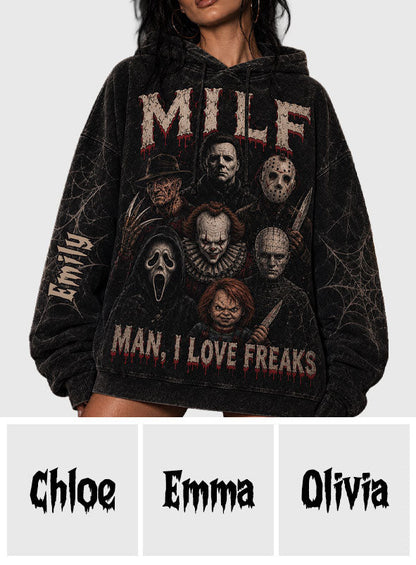 Classic Halloween Horror Characters - Personalized Horror Character All Over Shirt