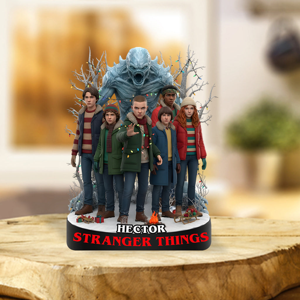 Come Again Soon - Personalized Stranger Things Custom Shaped Acrylic Plaque