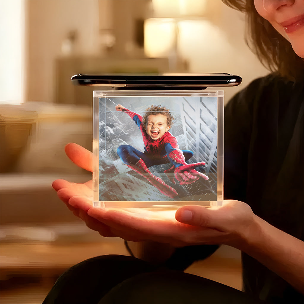 Spider The Man - Personalized Spider 3D Memory Box