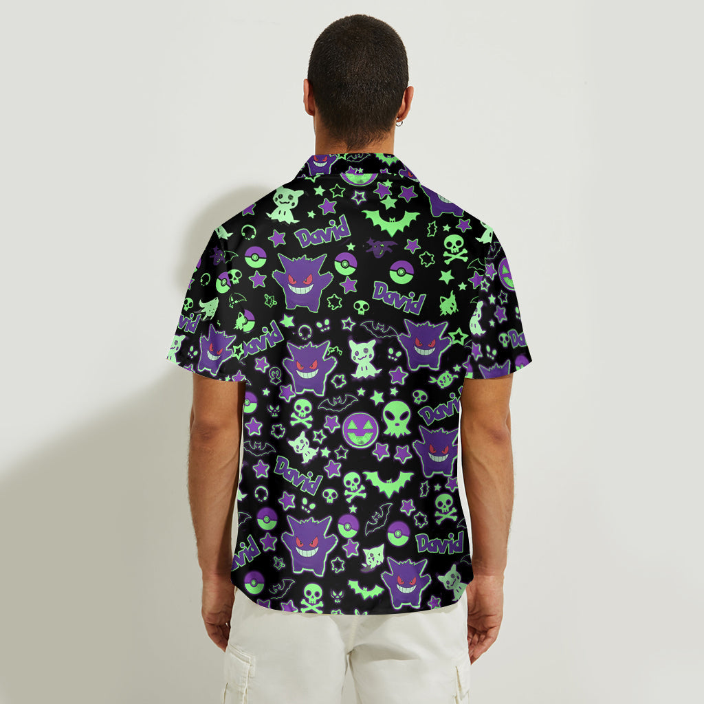Catch The Poke - Personalized Monster Trainer Hawaiian Shirt
