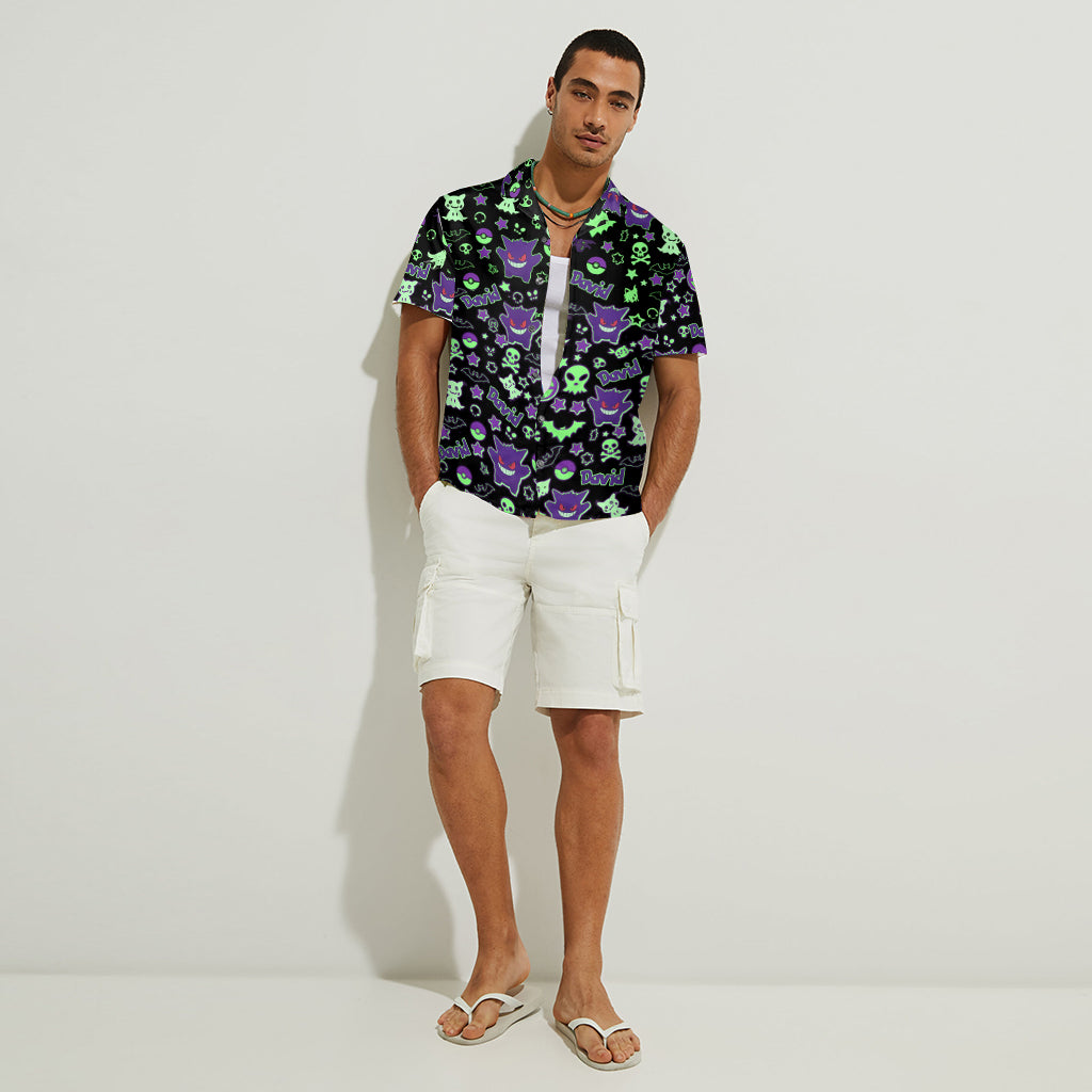 Catch The Poke - Personalized Monster Trainer Hawaiian Shirt