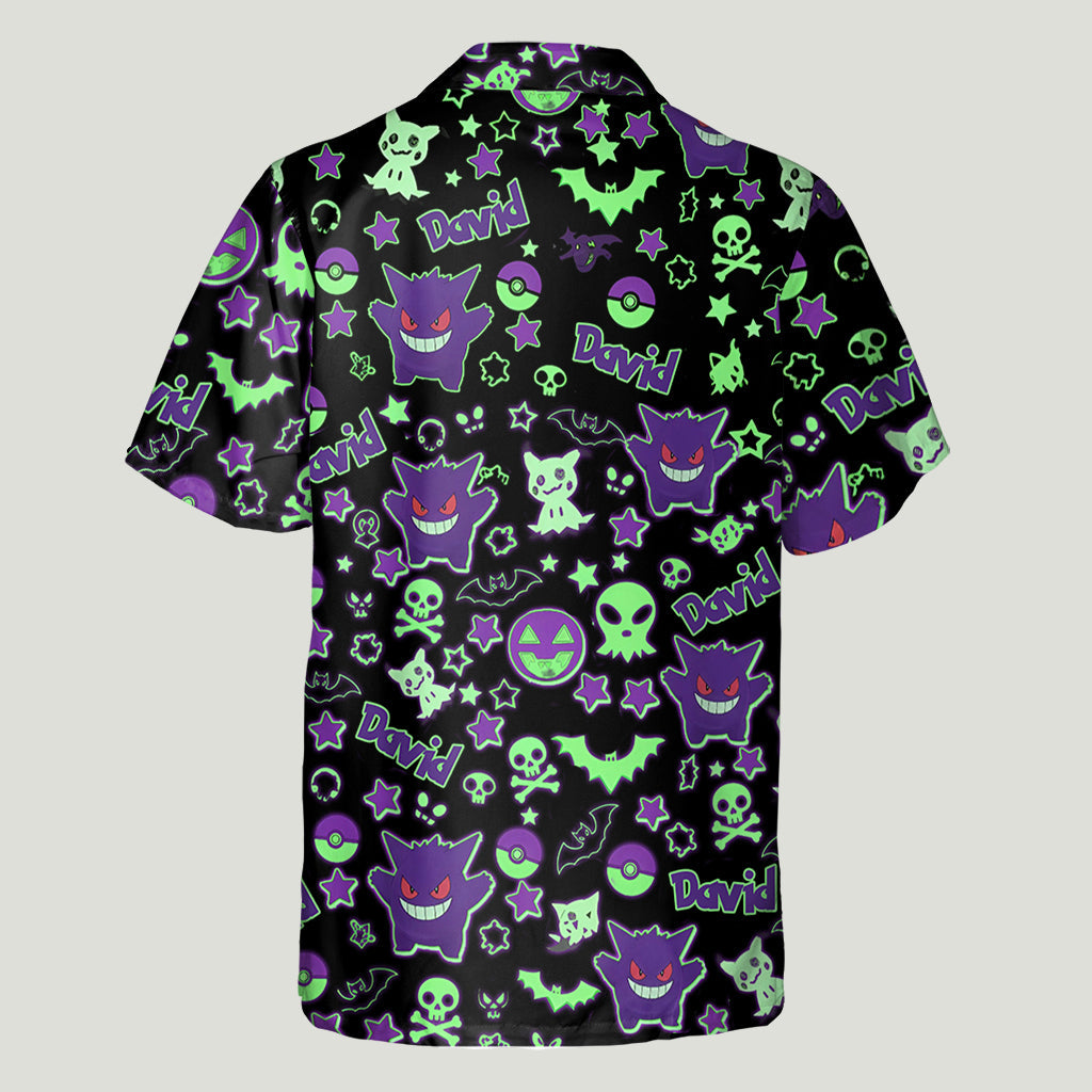 Catch The Poke - Personalized Monster Trainer Hawaiian Shirt