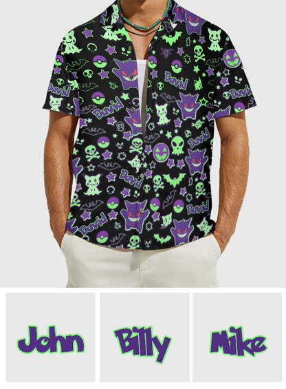 Catch The Poke - Personalized Monster Trainer Hawaiian Shirt
