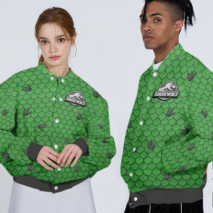 Dinosaur World - Personalized Kid Varsity Jacket