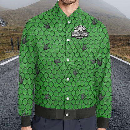 Dinosaur World - Personalized Kid Varsity Jacket