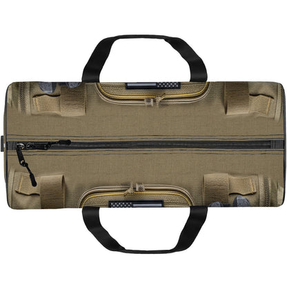Freedom Is Never Free - Personalized Veteran Duffle Bag