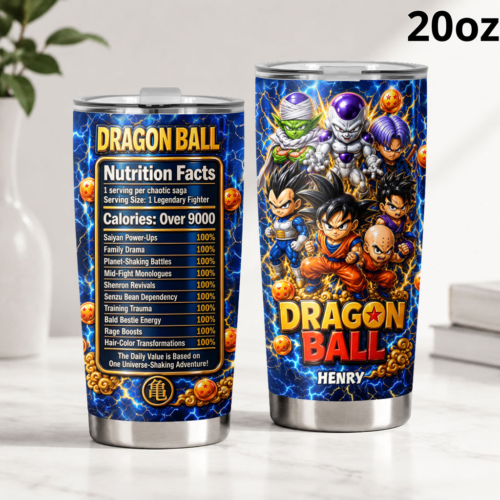 Dragon Ball Fan Gift - Personalized Seven Balls Tumbler