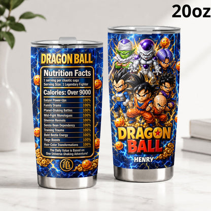 Dragon Ball Fan Gift - Personalized Seven Balls Tumbler