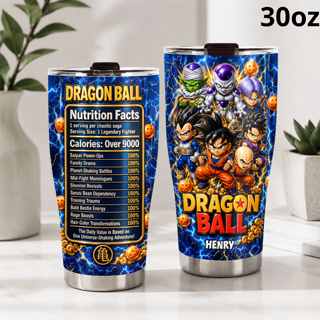 Dragon Ball Fan Gift - Personalized Seven Balls Tumbler