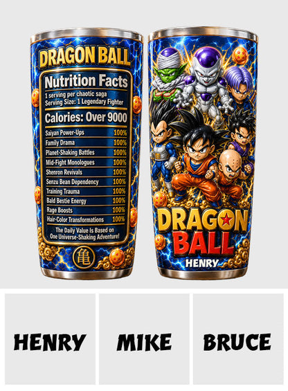 Dragon Ball Fan Gift - Personalized Seven Balls Tumbler
