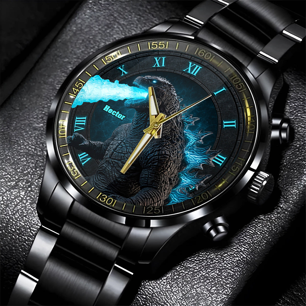 Atomic Bomb Creature - Personalized Giant Monster Hand Watch