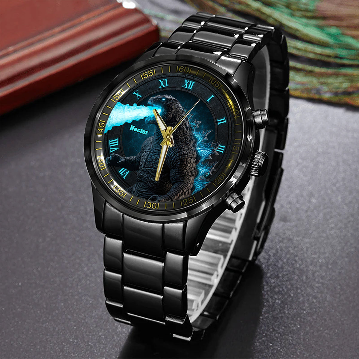 Atomic Bomb Creature - Personalized Giant Monster Hand Watch