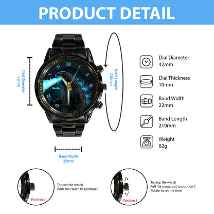 Atomic Bomb Creature - Personalized Giant Monster Hand Watch
