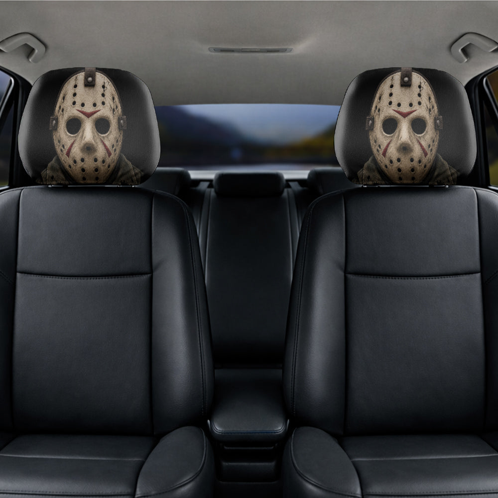 Get In Loser We're Going Killing - Personalized Horror Character Car Headrest Covers