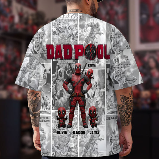 The Best Team Gift For Dad, Grandpa - Personalized Father All Over Shirt