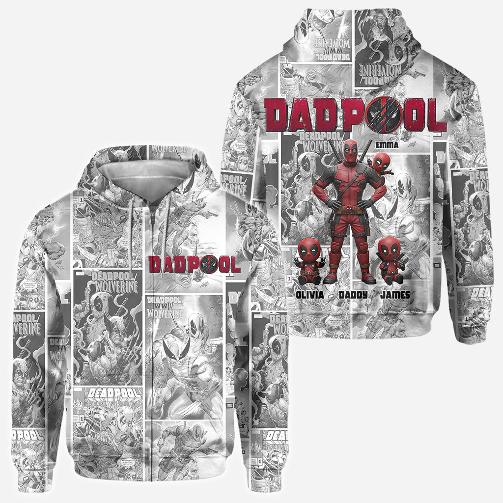 The Best Team Gift For Dad, Grandpa - Personalized Father All Over Shirt