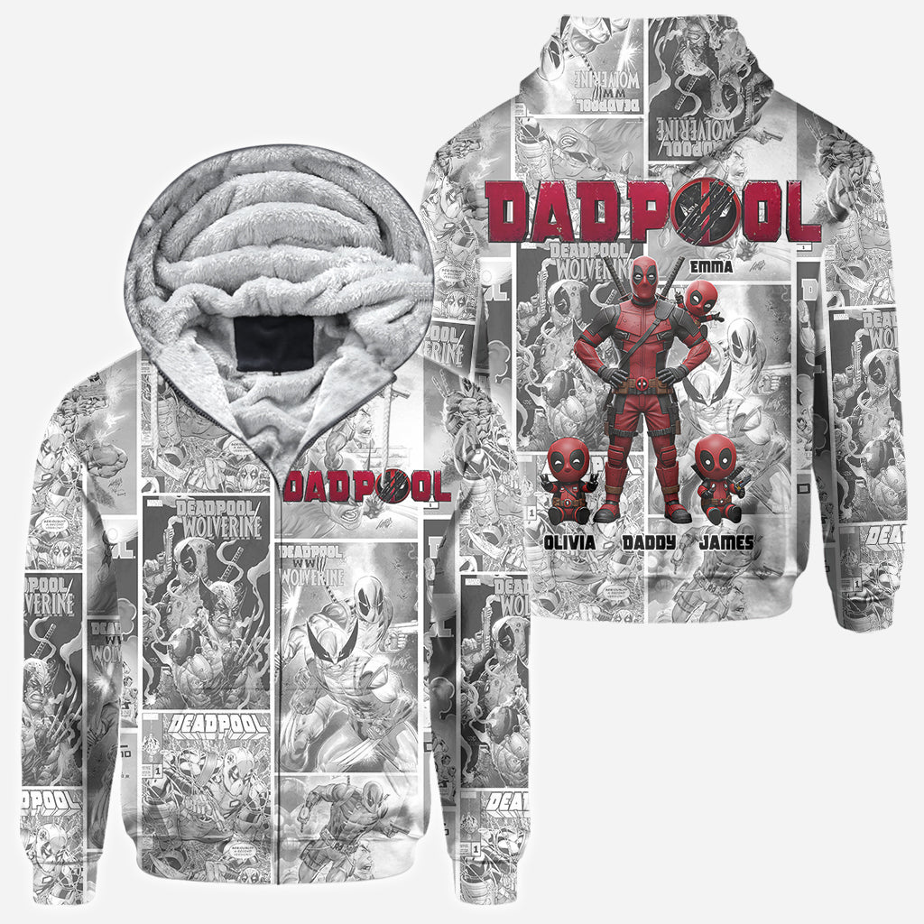 The Best Team Gift For Dad, Grandpa - Personalized Father All Over Shirt