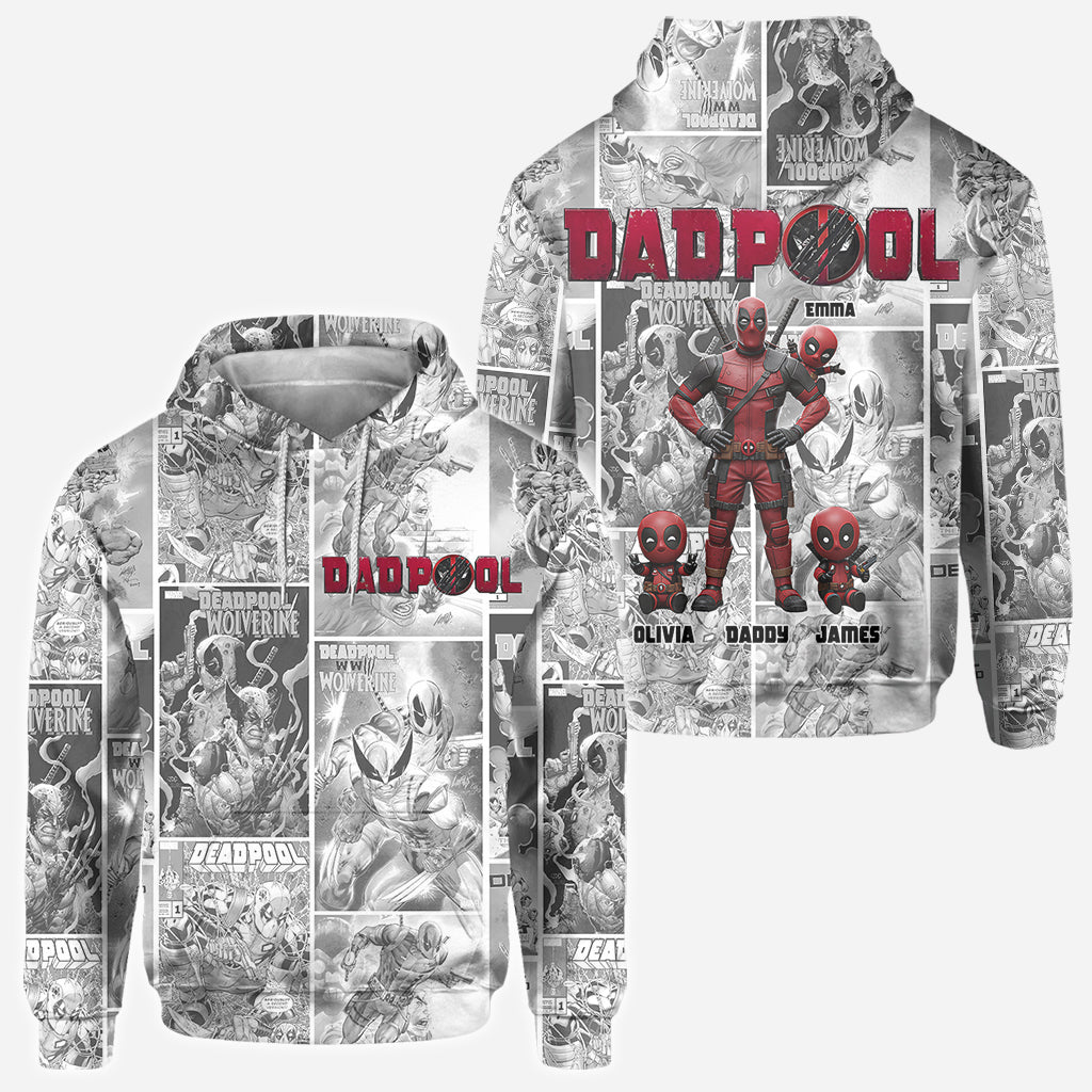 The Best Team Gift For Dad, Grandpa - Personalized Father All Over Shirt