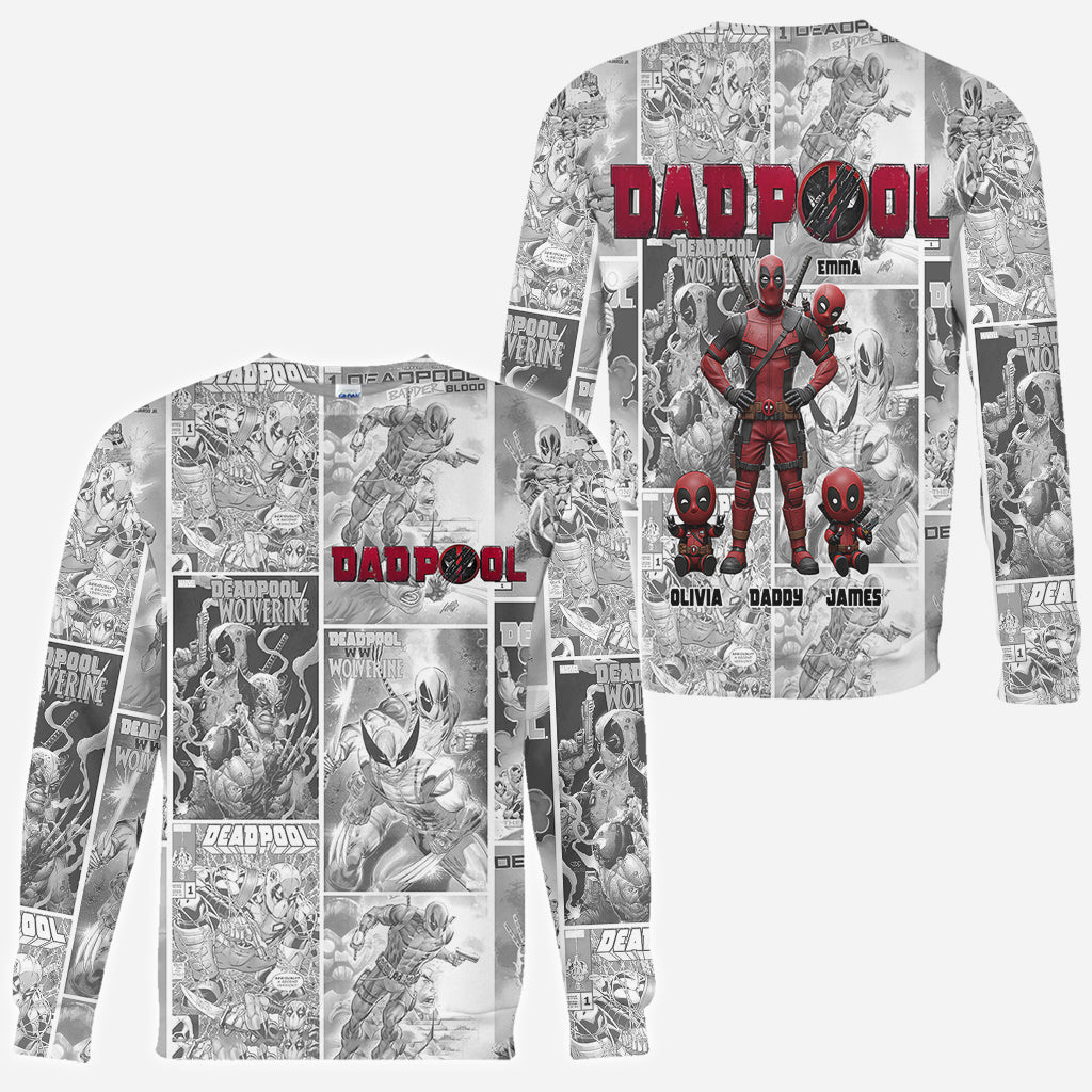The Best Team Gift For Dad, Grandpa - Personalized Father All Over Shirt
