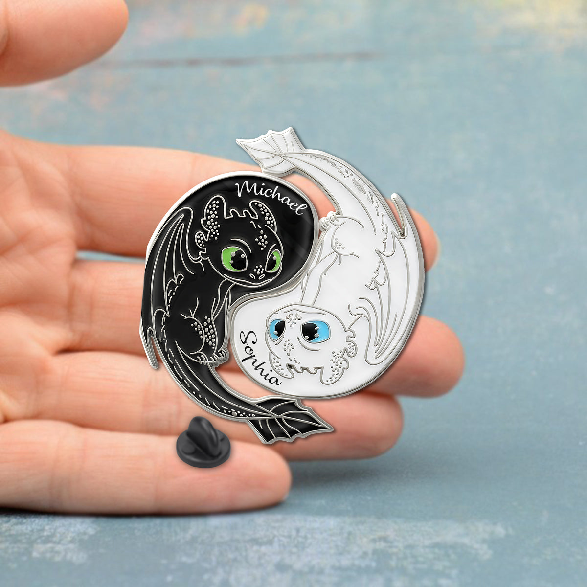 You're The Ying To My Yang - Personalized Pin