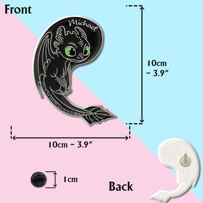 You're The Ying To My Yang - Personalized Pin