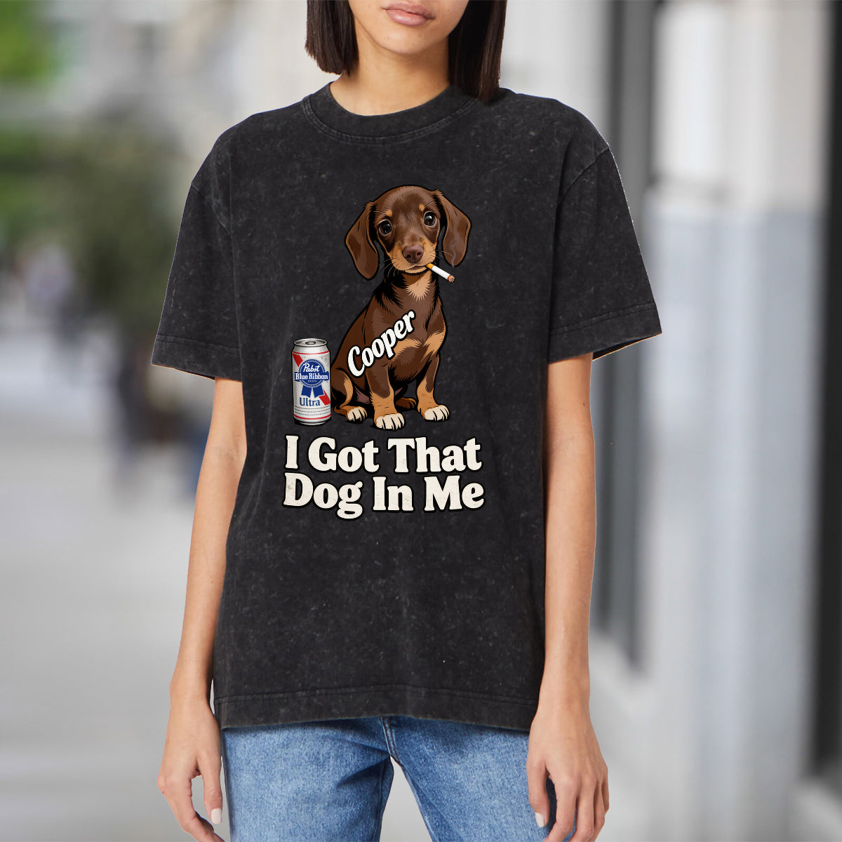 I Got That Dog In Me - Personalized Dog Wash T-Shirt