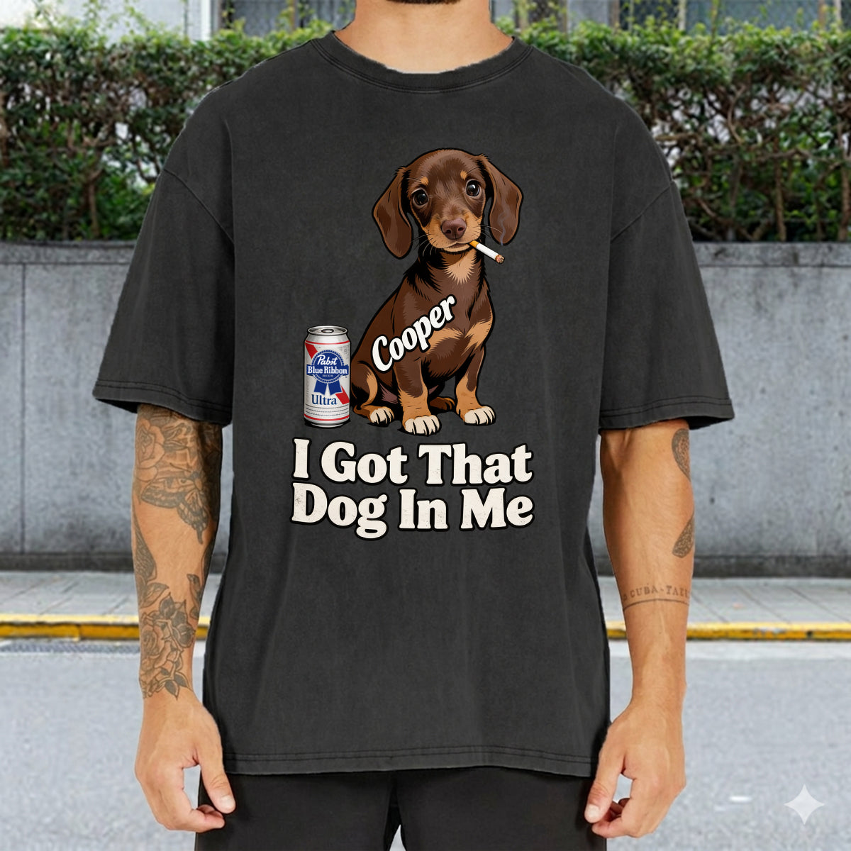 I Got That Dog In Me - Personalized Dog Wash T-Shirt