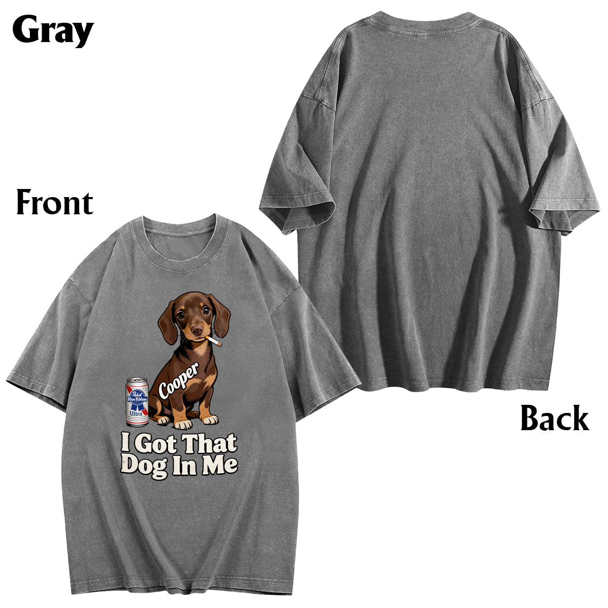 I Got That Dog In Me - Personalized Dog Wash T-Shirt