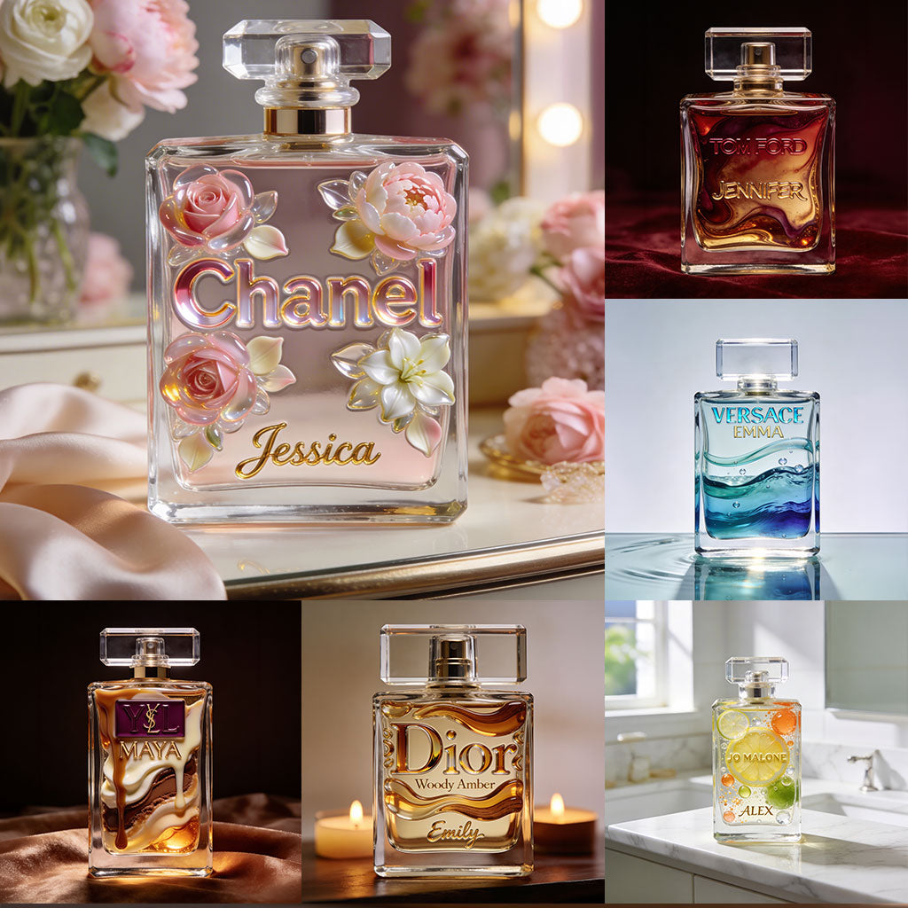 Custom Fragrance Type Of Perfume - Personalized Self Love Refillable Perfume Bottle