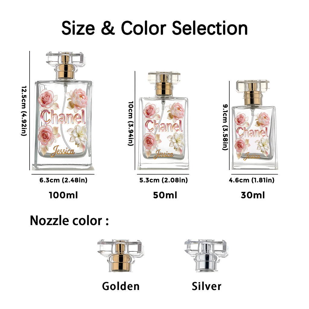 Custom Fragrance Type Of Perfume - Personalized Self Love Refillable Perfume Bottle