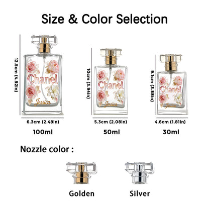 Custom Fragrance Type Of Perfume - Personalized Self Love Refillable Perfume Bottle