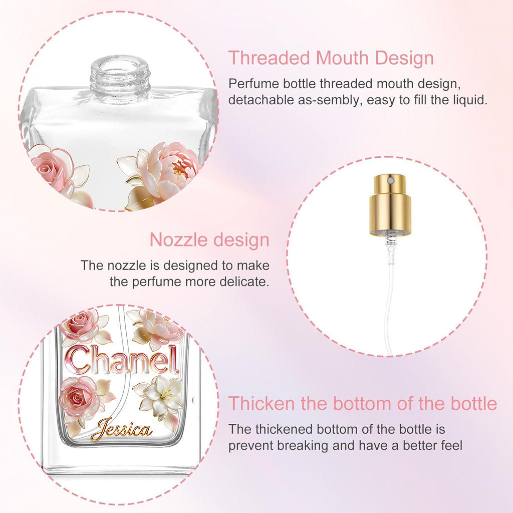 Custom Fragrance Type Of Perfume - Personalized Self Love Refillable Perfume Bottle