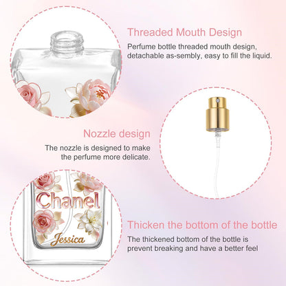 Custom Fragrance Type Of Perfume - Personalized Self Love Refillable Perfume Bottle