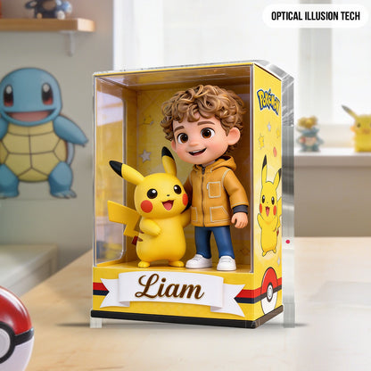 Custom Any Photo - Personalized Monster Trainer Custom Shaped Acrylic Plaque